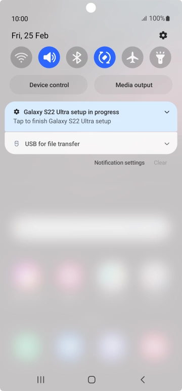 Press the drop down list.