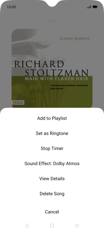 Press Add to Playlist.