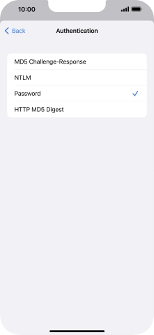Press Password.