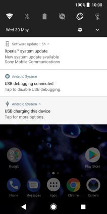 Press Tap for more options..