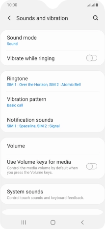 Press Ringtone.