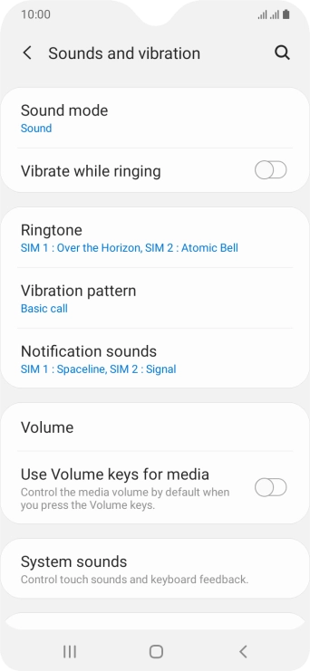 Press Ringtone.