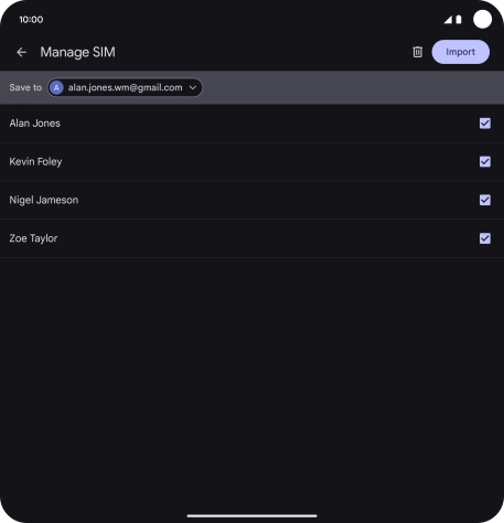 Press the drop down list next to 'Save to'.
