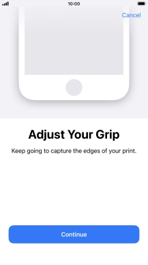 Press Continue. If you haven't previously selected a phone lock code, key in a code of your own choice twice.
