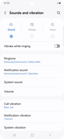 Press Ringtone.