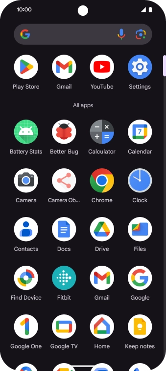 Press Play Store.