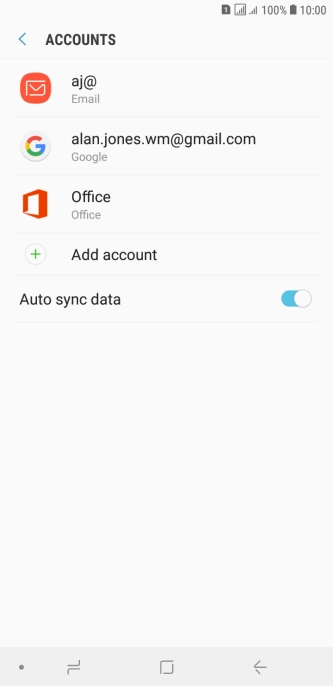 Press the Home key to return to the home screen. Press the Home key to return to the home screen.