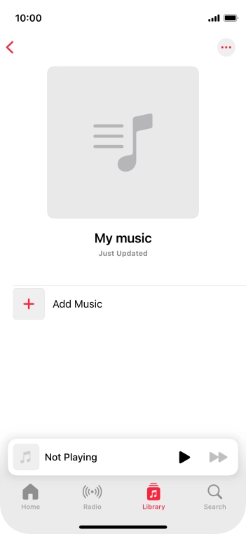 Press Add Music.