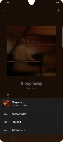 Press Add to playlist.