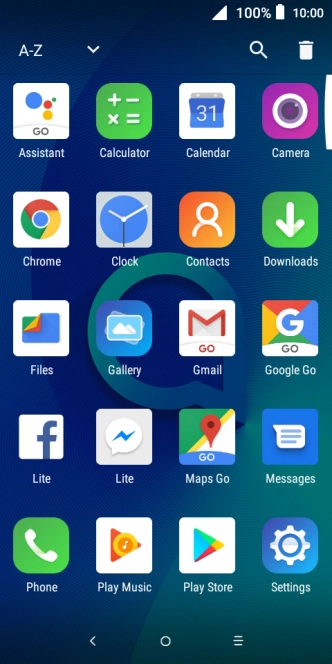 Press Gmail. Press Gmail.