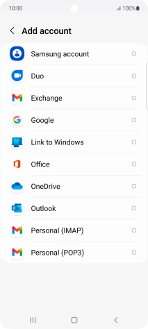 Press Google.