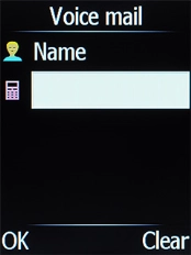 Press the Left selection key.