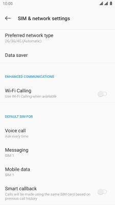 Press Voice call.