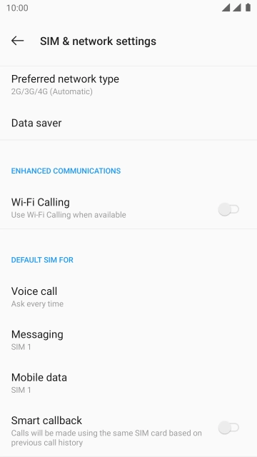 Press Voice call.