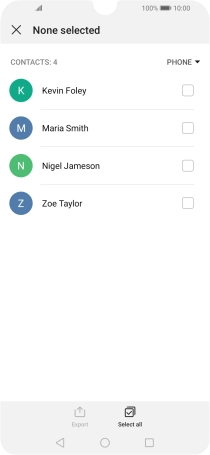Press Select all.