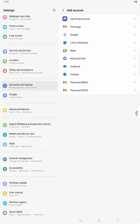 Press Personal (IMAP).