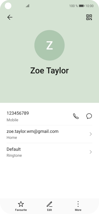 Press the required number.