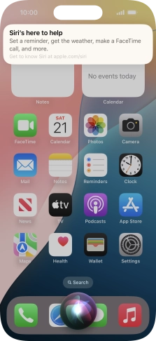 Say 'WHAT CAN I ASK' and press the Siri notification to see more examples.