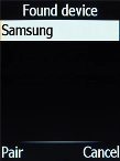 Select the required Bluetooth device and follow the instructions on the screen to pair the device with your phone.