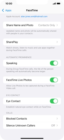 Press SharePlay.