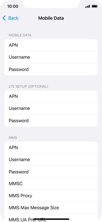Press APN and key in wap.o2.co.uk.