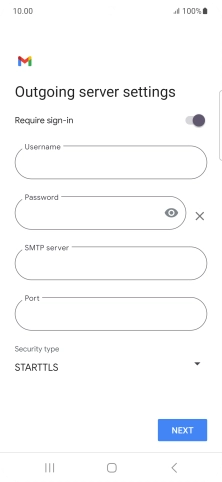 Press the indicator next to 'Require sign-in' to turn on the function.