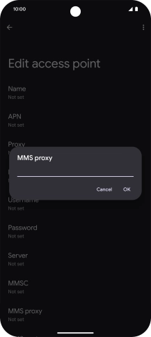 Key in 82.132.254.1 and press OK.