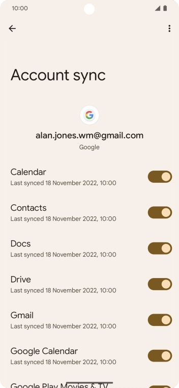 Slide your finger upwards starting from the bottom of the screen to return to the home screen.