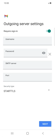 Press the indicator next to 'Require sign-in' to turn on the function.