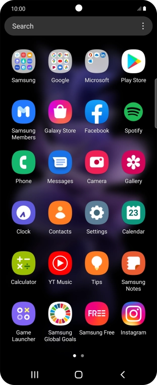 Press Play Store.