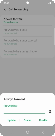 Press Disable.