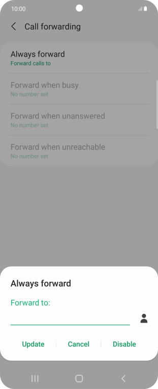 Press Disable.