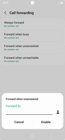 Key in 901 and press Enable.