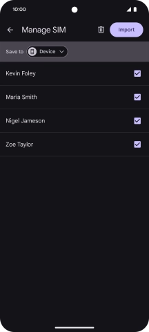 Press the drop down list next to 'Save to'.