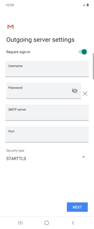 Press the indicator next to 'Require sign-in' to turn on the function.