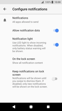Press Notifications.