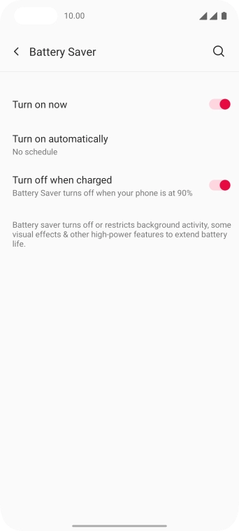 Slide your finger upwards starting from the bottom of the screen to return to the home screen.