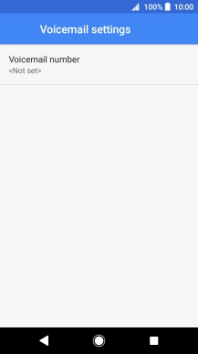 Press Voicemail number.