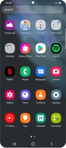 Press Samsung.