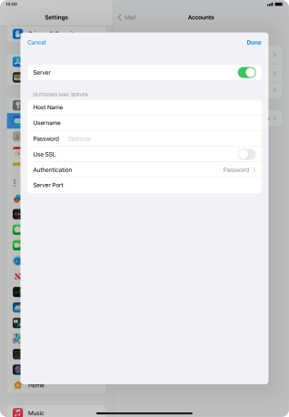 Press Authentication.