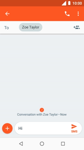 Press the add icon.