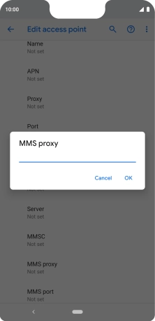 Key in 82.132.254.1 and press OK.