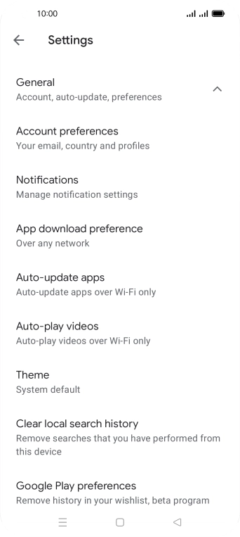 Press Auto-update apps. Press Auto-update apps.