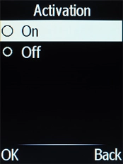 Select On to turn on Bluetooth.