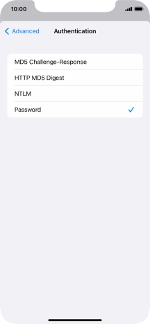 Press Password.