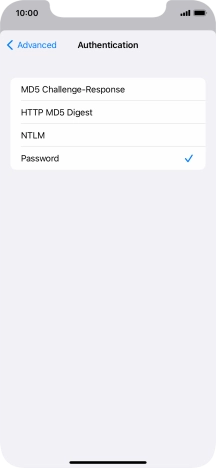 Press Password.