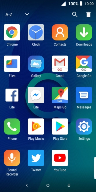 Press Play Store.