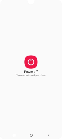 Press Power off.