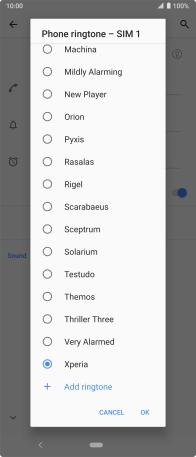 Press Add ringtone.