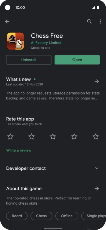 Slide your finger upwards starting from the bottom of the screen to return to the home screen.